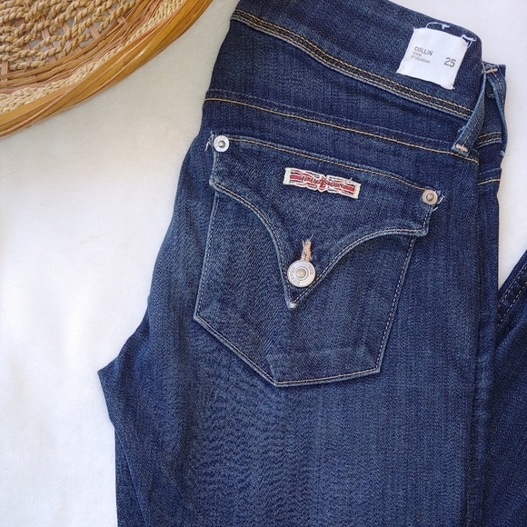 Hudson Colin Flap Back Pocket Skinny Jeans… - Picture 6 of 6